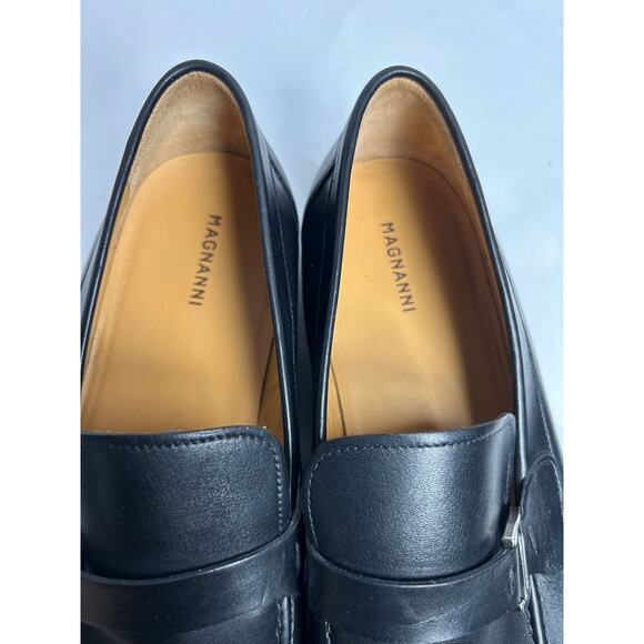 Magnanni Raso II Bit Loafers – Men’s Black Leather size 13 main image 10